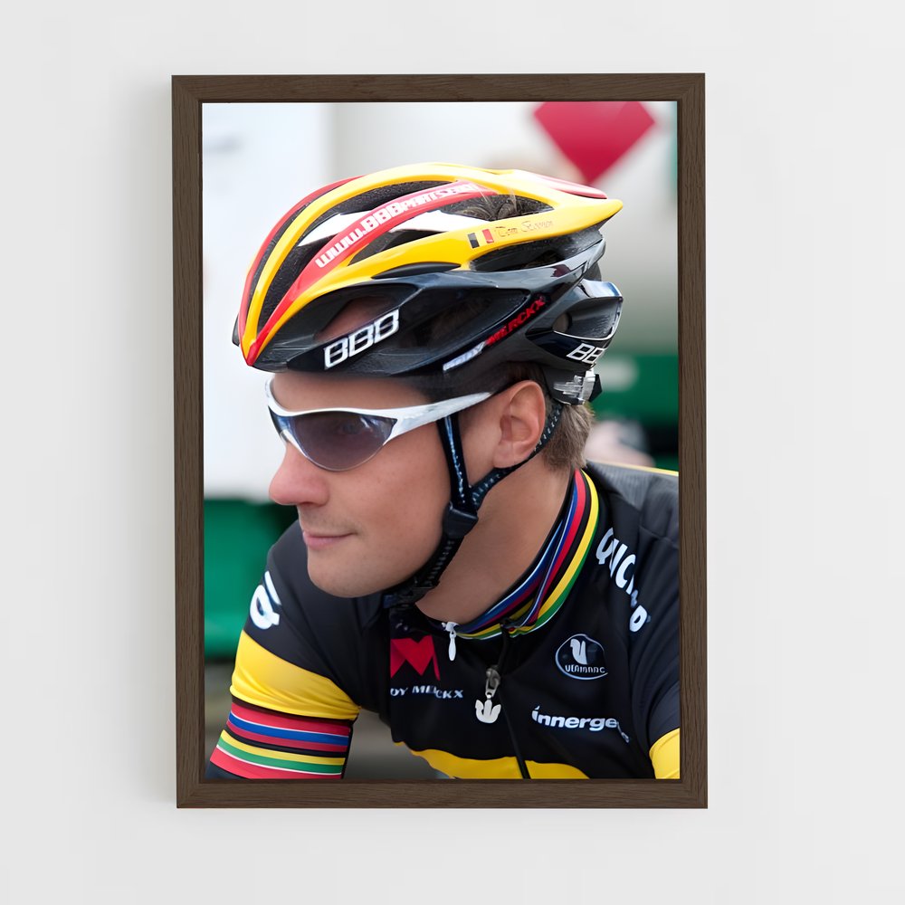 Poster Tom boonen cyclistes – affiche Cyclisme (vue 5)